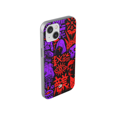 Underground Cyber Glyphs · Lite Phone Case for iPhone ·  Black