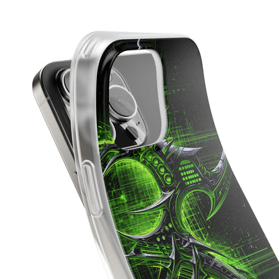 Cyber Sigil Grid · Lite Phone Case for iPhone ·  Green