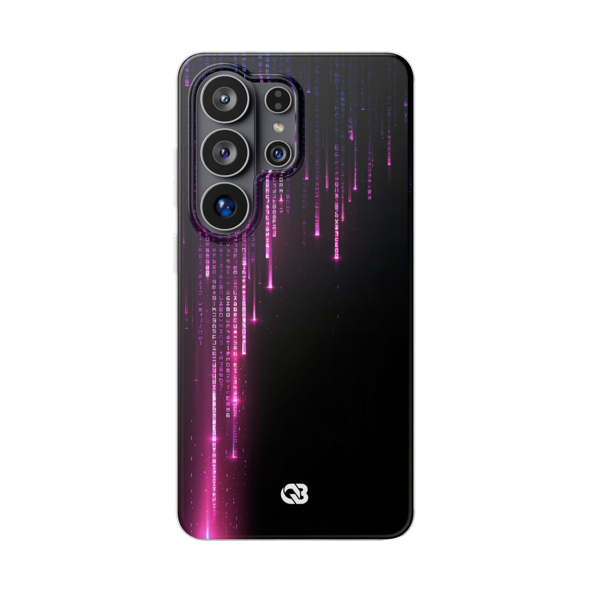 Binary Cascade · Lite Phone Case for Samsung · Black