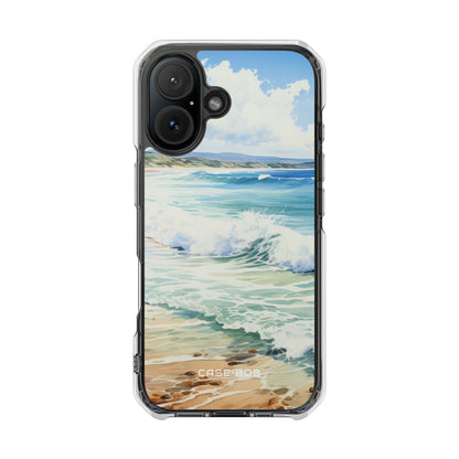 Foamy Wave Breeze iPhone 16 Case - Impact
