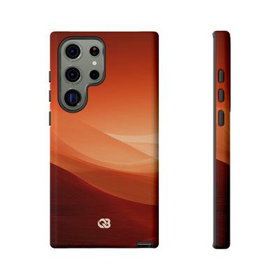 Amber Dune Horizon · Tough Phone Case for Samsung · Orange