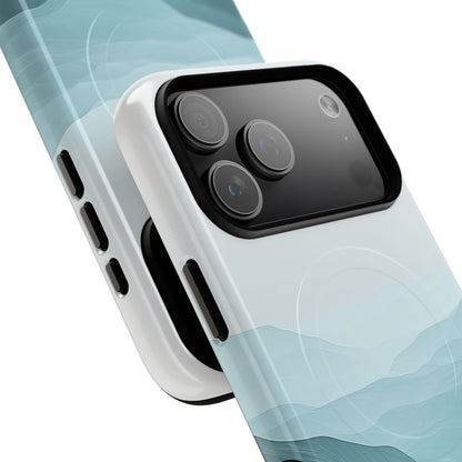 Teal Mist Mountains iPhone 17 Pro Max Case - Tough+ - CASE•BOB