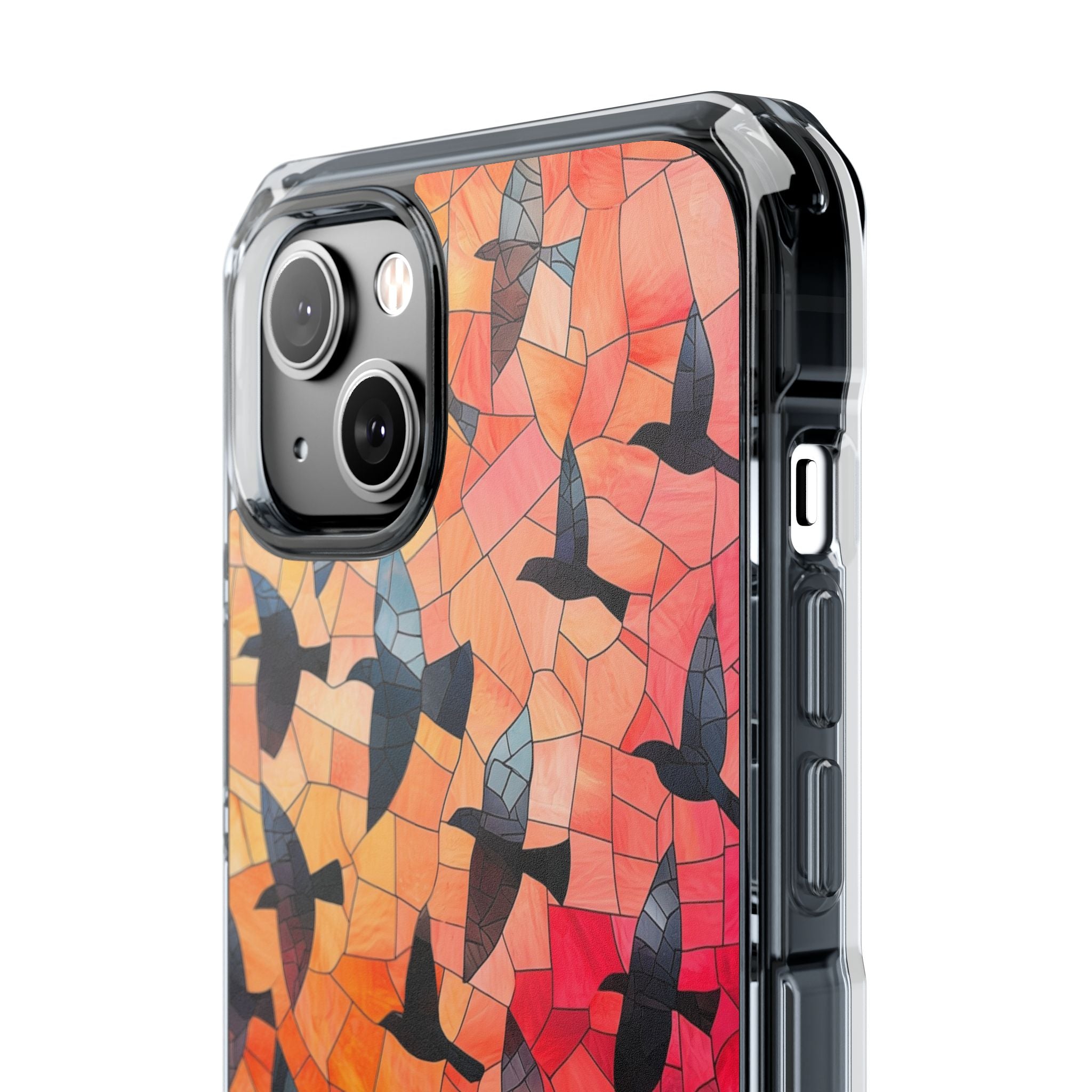 Ember Mosaic Wings · Impact Coque de téléphone pour iPhone · Magsafe