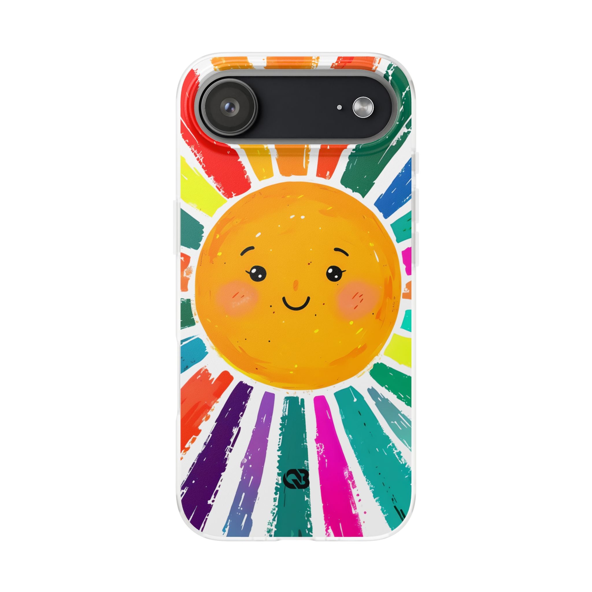 Vibrant Solar Smile · Soft Phone Case for iPhone