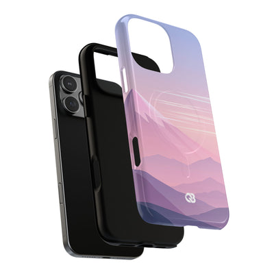 Purple Tough 2.0 Magsafe Phone Case for iPhone - Lavender Alpine Dawn