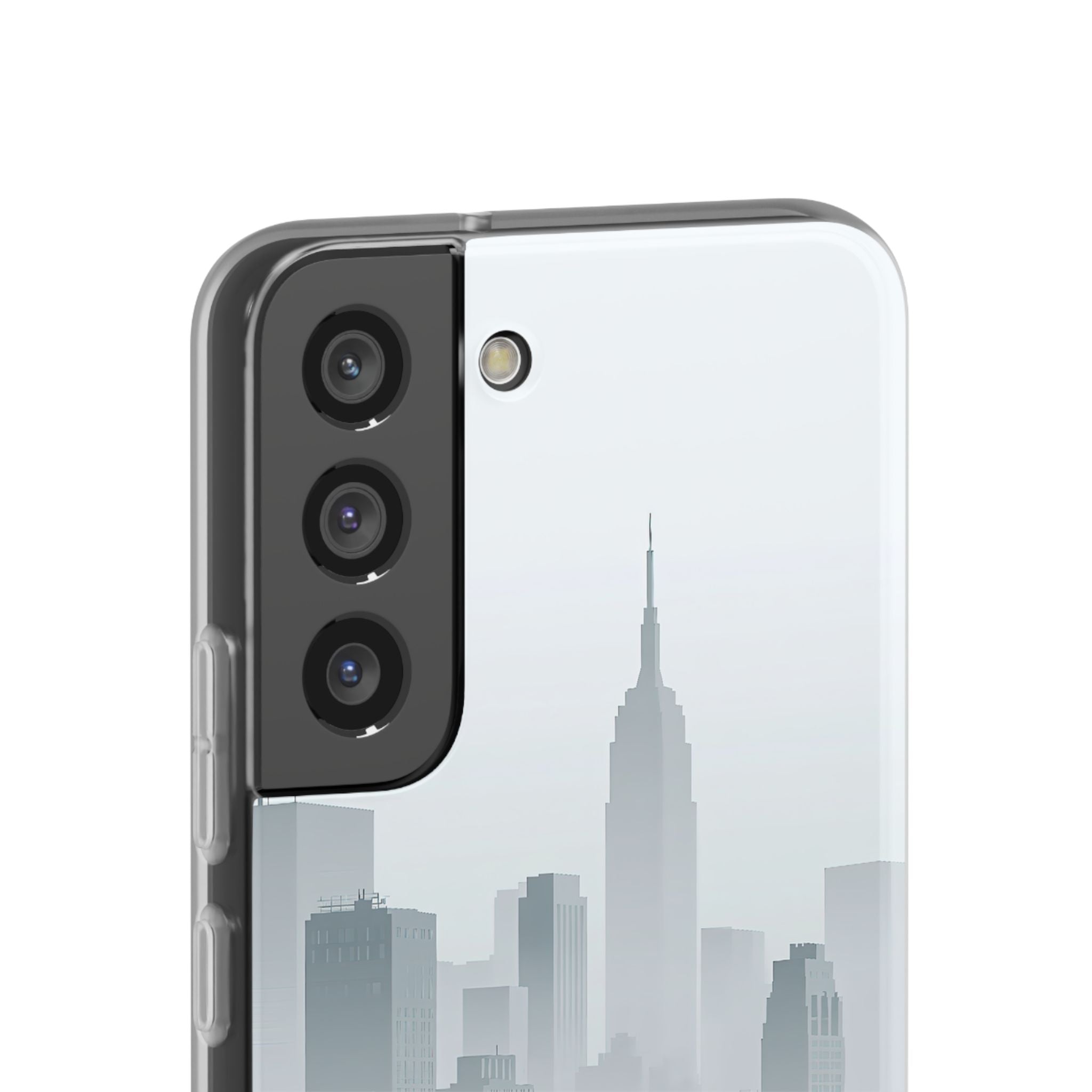 Grey Lite Phone Case for Samsung - Steel Mist Skyline