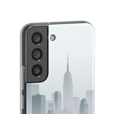 Grey Lite Phone Case for Samsung - Steel Mist Skyline