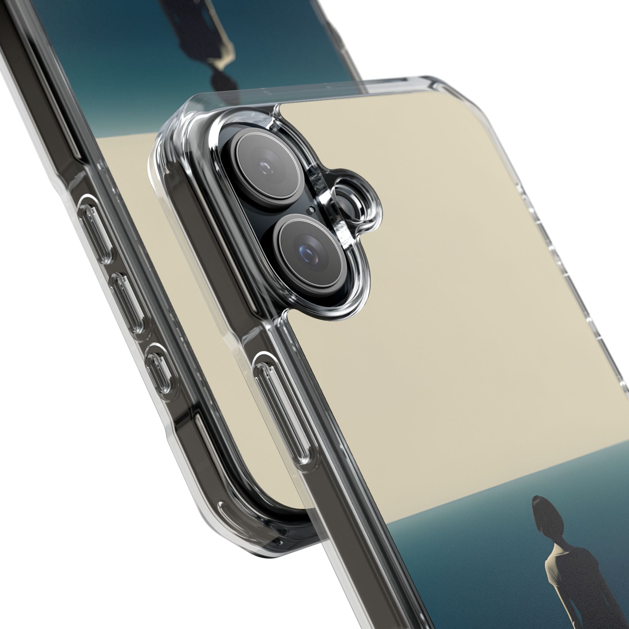 Solitary Blue Horizon · Impact Hoesje voor iPhone · Magsafe