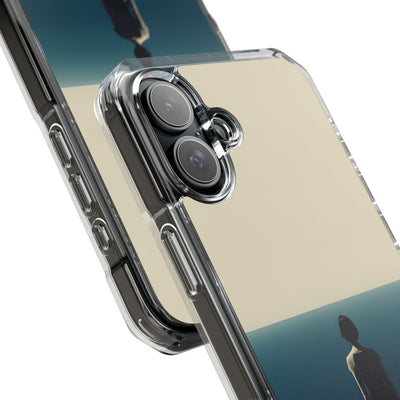 Solitary Blue Horizon · Impact Hoesje voor iPhone · Magsafe