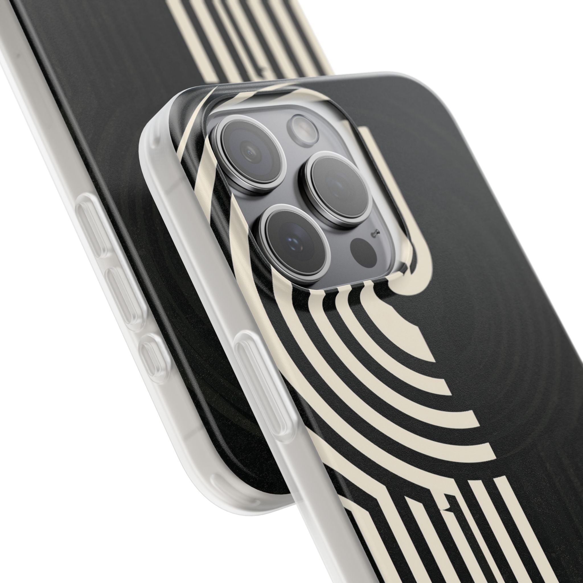 Beige Lite Phone Case for iPhone - Monolith Ivory Signal