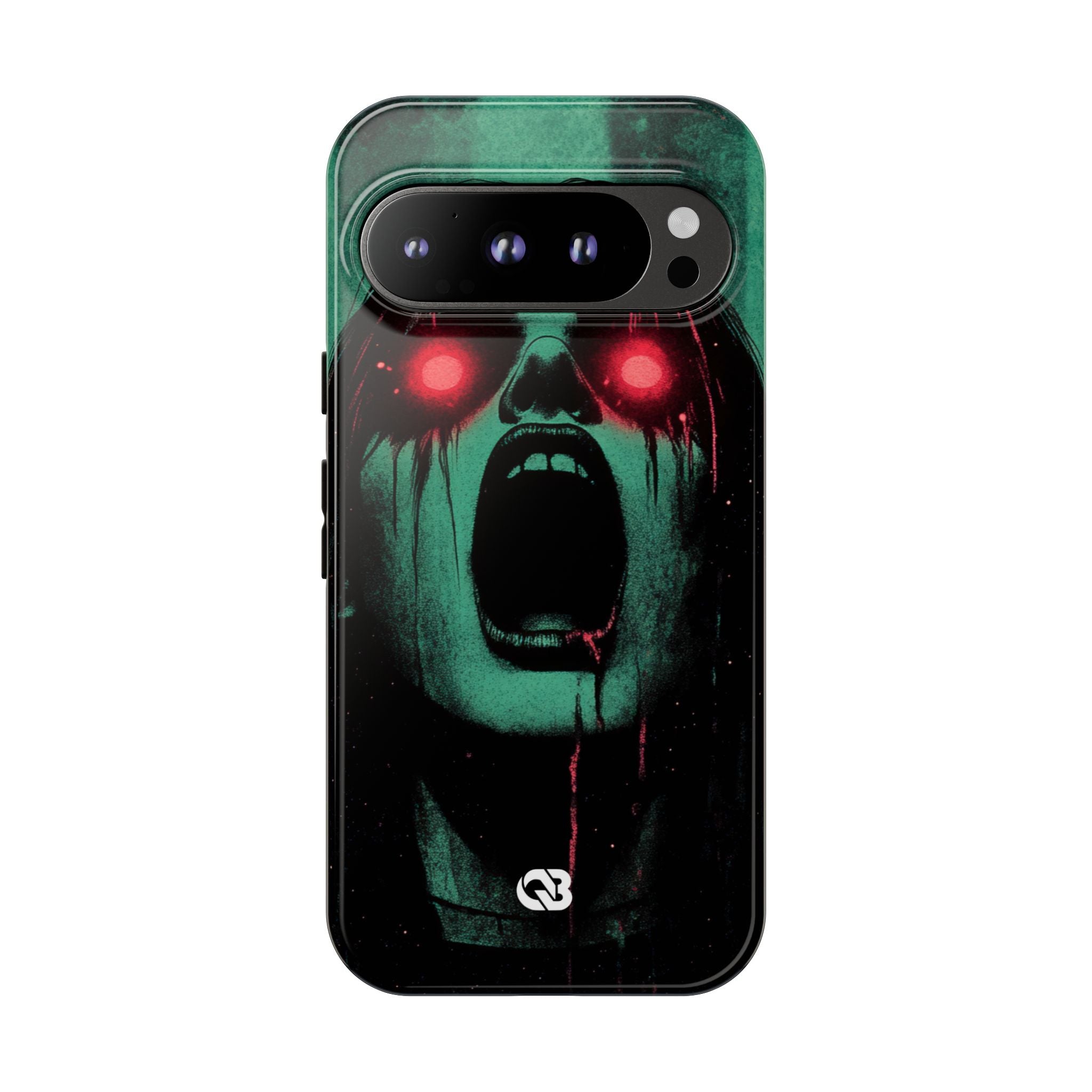 Crimson Emerald Scream · Tough Phone Case for Google Pixel