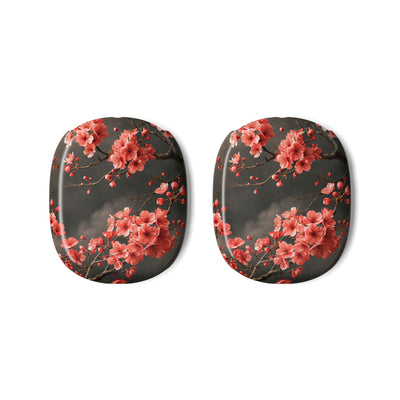 Dark Sakura Nocturne · Hard Case for AirPods Max · Black