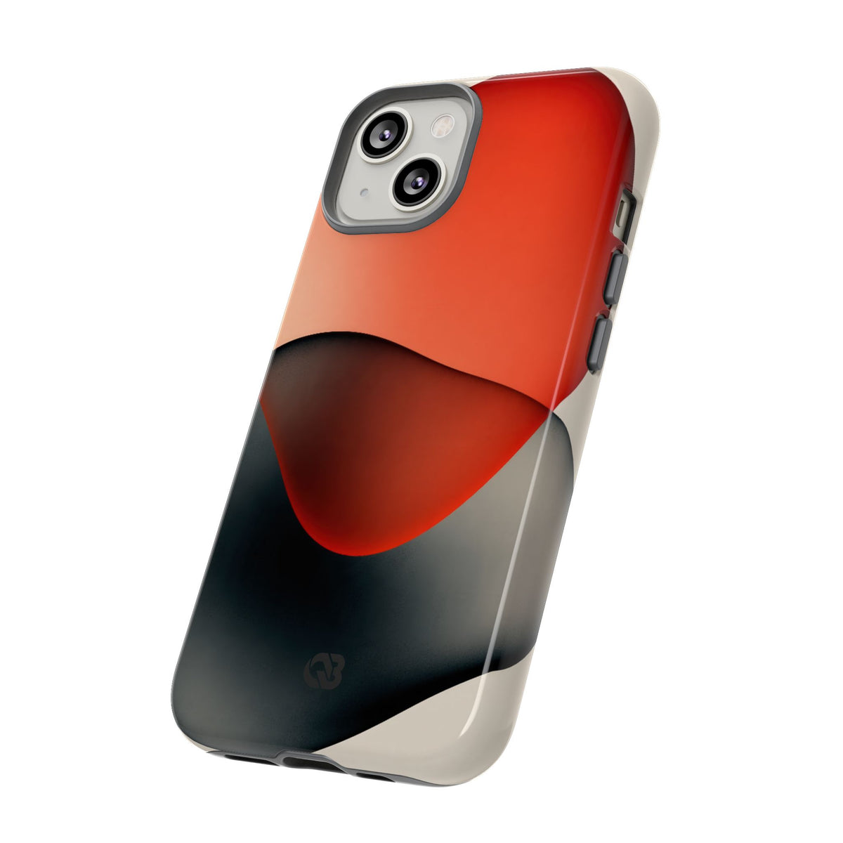 Translucent Crimson Form · Tough Phone Case for iPhone · Red