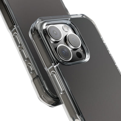Grey Impact MagSafe Phone Case for iPhone - Obsidian Ash Fade