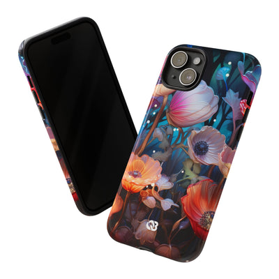 Luminous Poppy Glade · Tough Hoesje voor iPhone