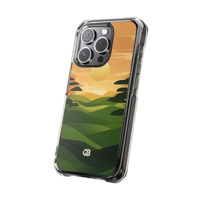 Verdant Horizon Sun · Impact Phone Case for iPhone · Magsafe
