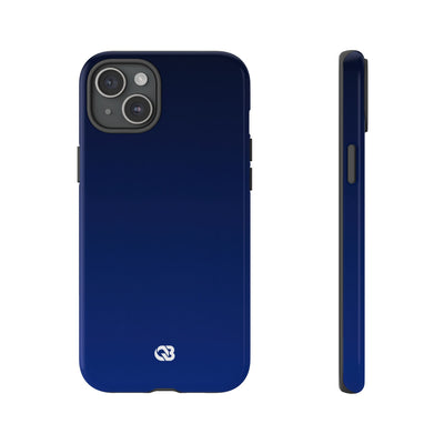 Midnight Cobalt Gradient · Tough Phone Case for iPhone · Blue