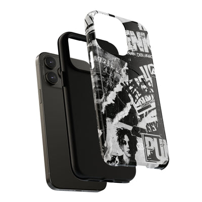 Underground Punk Collage · Tough 2.0 Magnetic Phone Case for iPhone · Black
