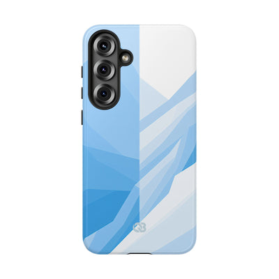 Blue Tough Phone Case for Samsung - Arctic Glacial Ridge
