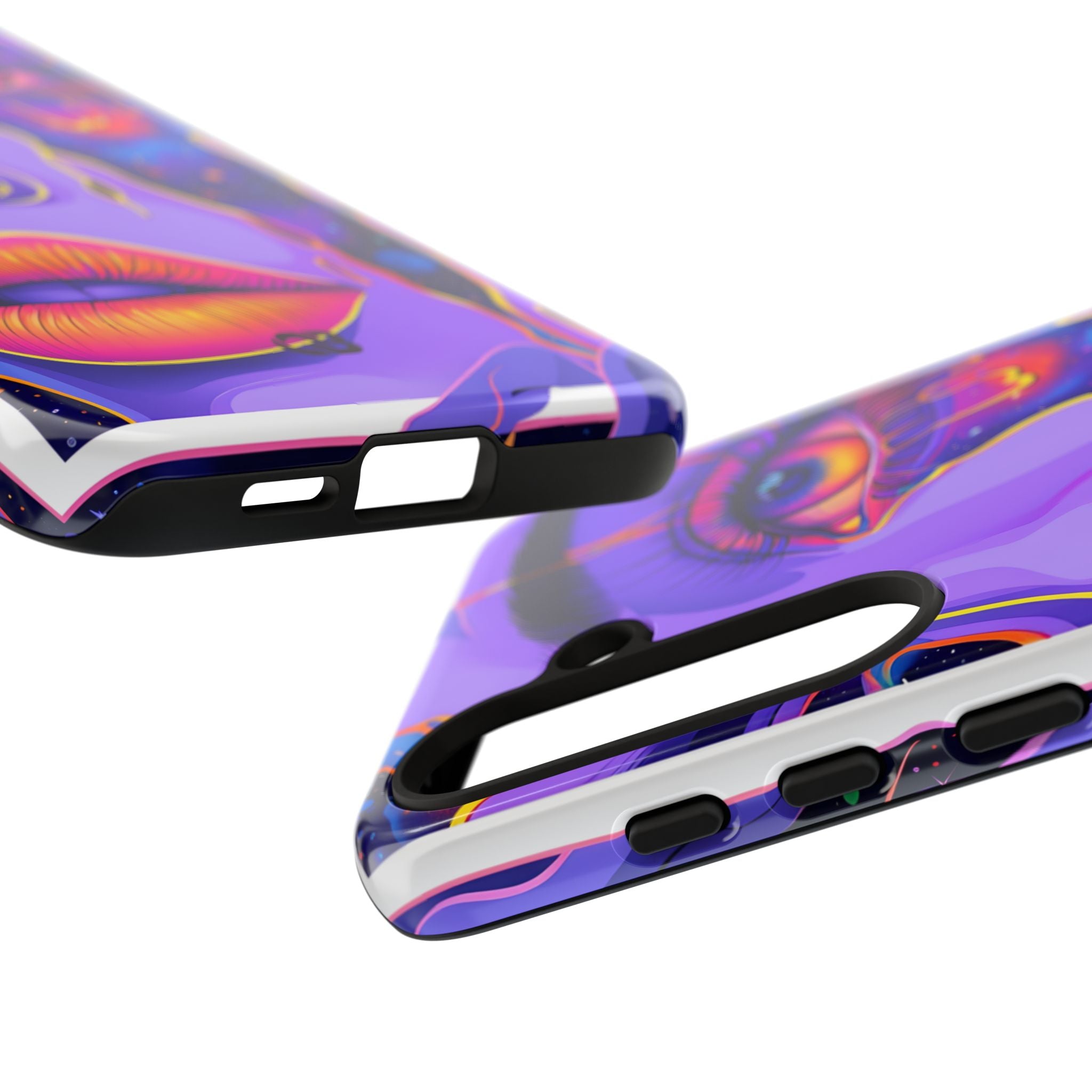 Violet Cosmic Gaze · Tough Custodia per Samsung