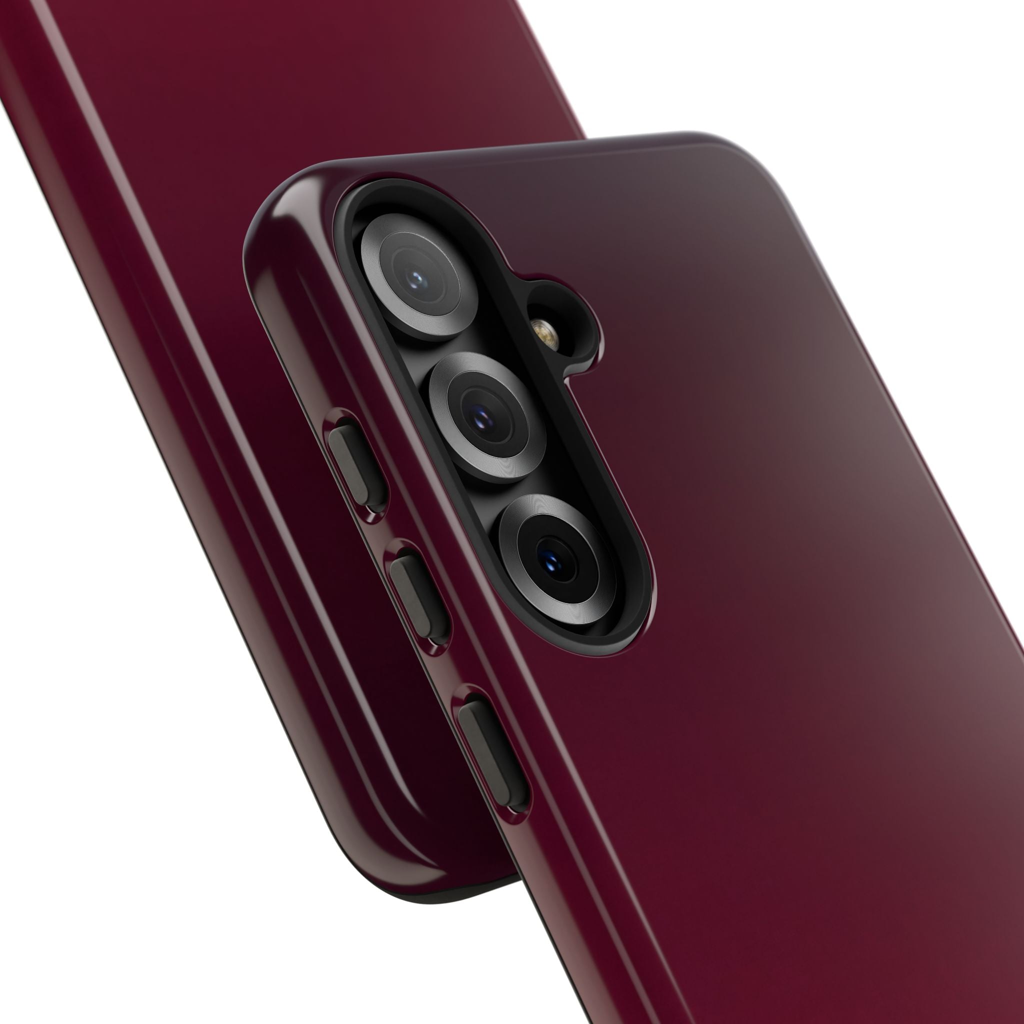 Red Tough Phone Case for Samsung - Deep Sangria Gradient