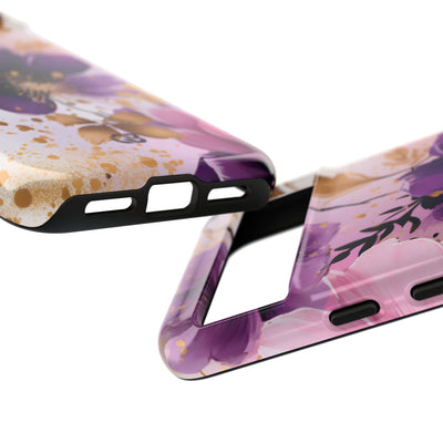 Gilded Violet Bloom · Tough Hoesje voor Google Pixel