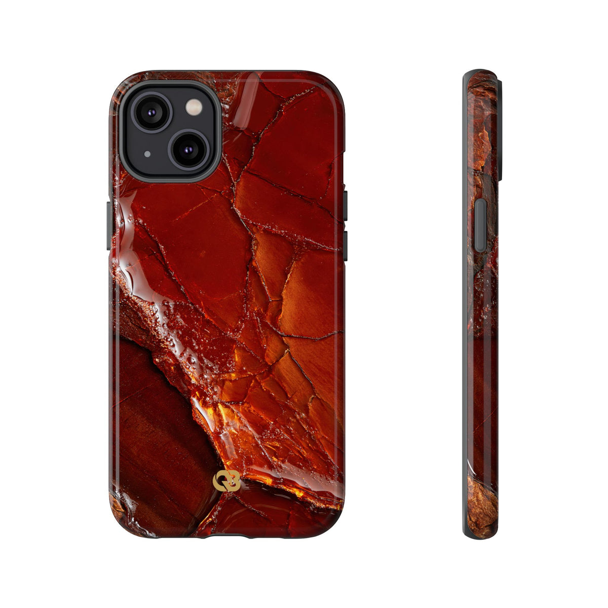 Amber Embrace · Tough Phone Case for iPhone · Brown