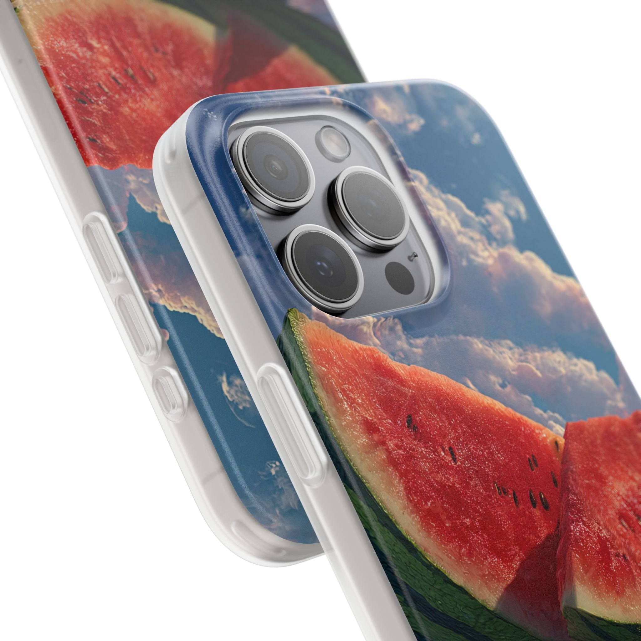 Ruby Melon Tide · Soft Custodia per iPhone