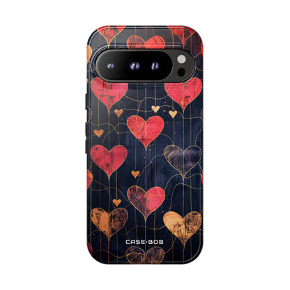 Golden Hearts Network Google Pixel 9 Pro Case - Tough
