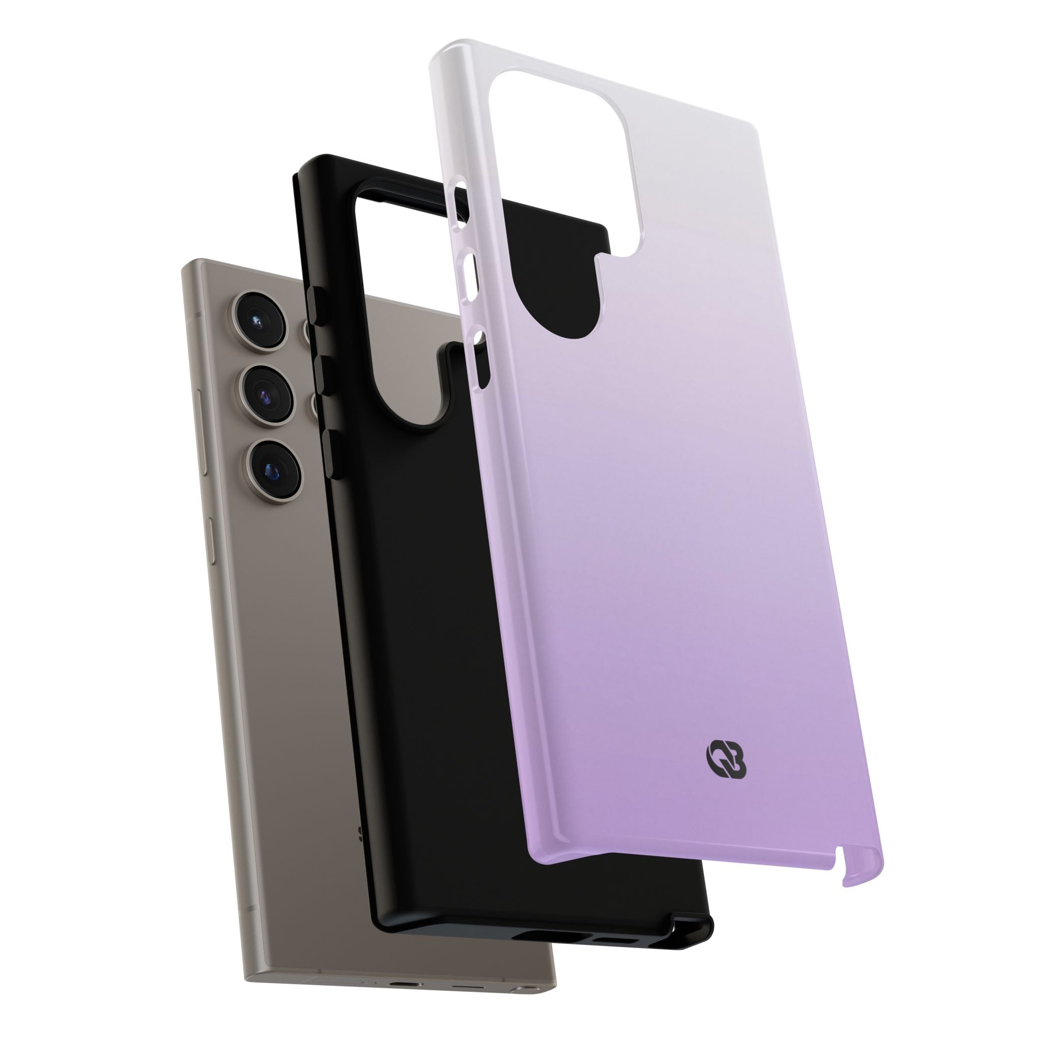 Purple Tough Phone Case for Samsung - Frosted Lavender Fade