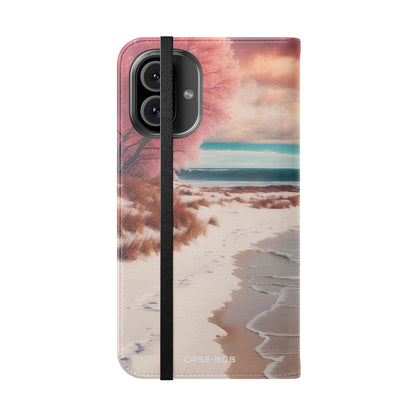 Pink Breeze Tree - iPhone 16 Plus Case - Lompakko
