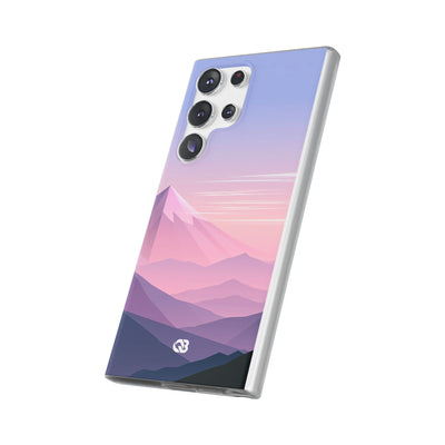 Purple Lite Phone Case for Samsung - Lavender Alpine Dawn