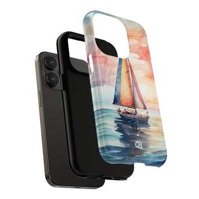 Crimson Horizon Sail · Tough+ Phone Case for iPhone · Magsafe