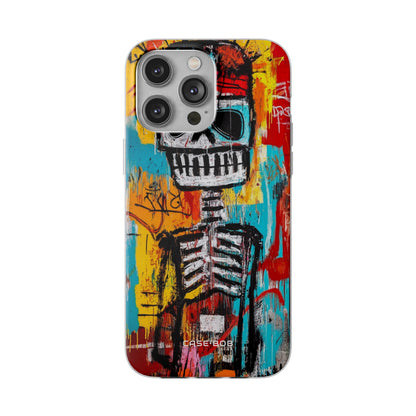 Skeleton Riot iPhone 14 Pro Max Case - Soft