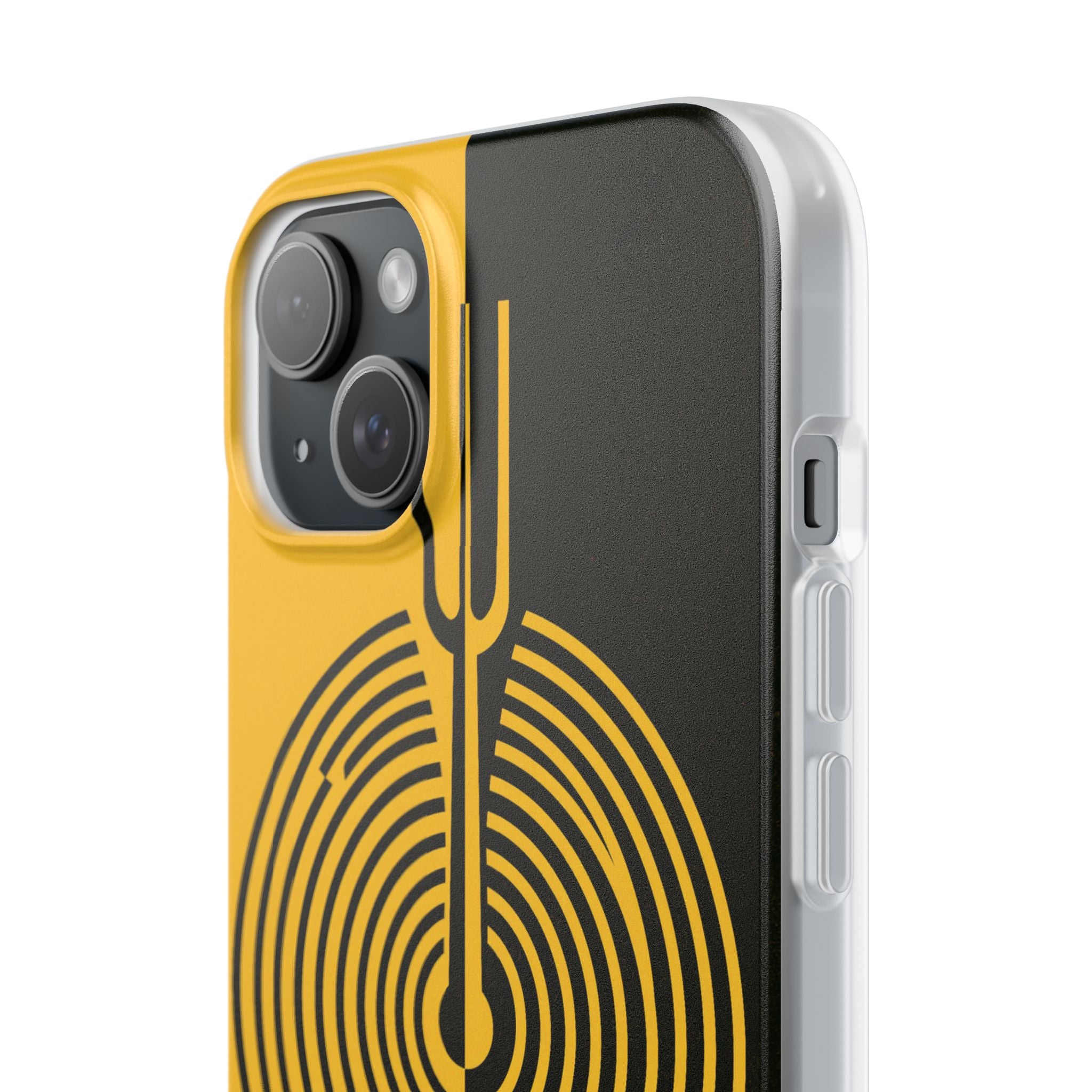 Yellow Lite Phone Case for iPhone - Voltage Sector Pulse
