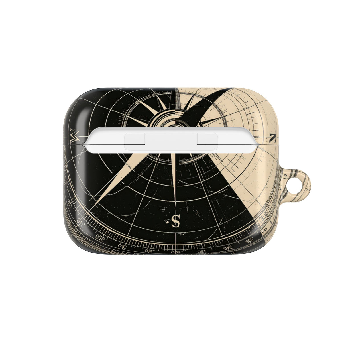 Orbital Meridian · Hard Case for AirPods & AirPods Pro · Black
