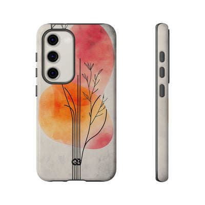 Crimson Bloom Lineage · Tough Etui na telefon Samsung