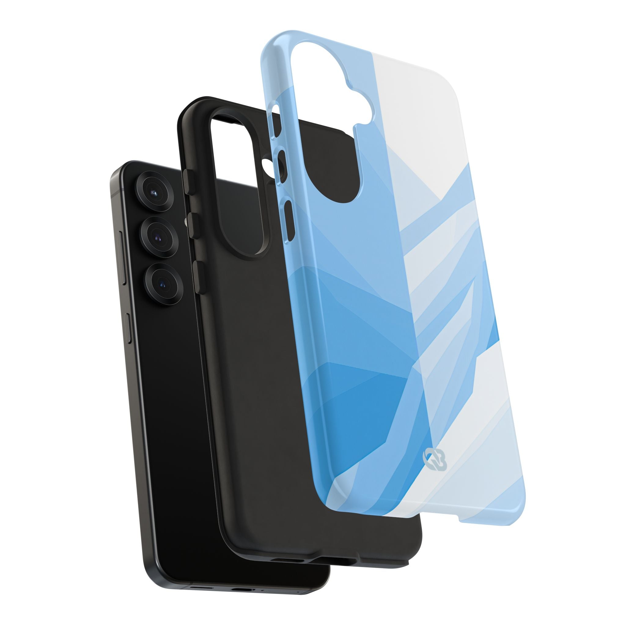 Blue Tough Phone Case for Samsung - Arctic Glacial Ridge