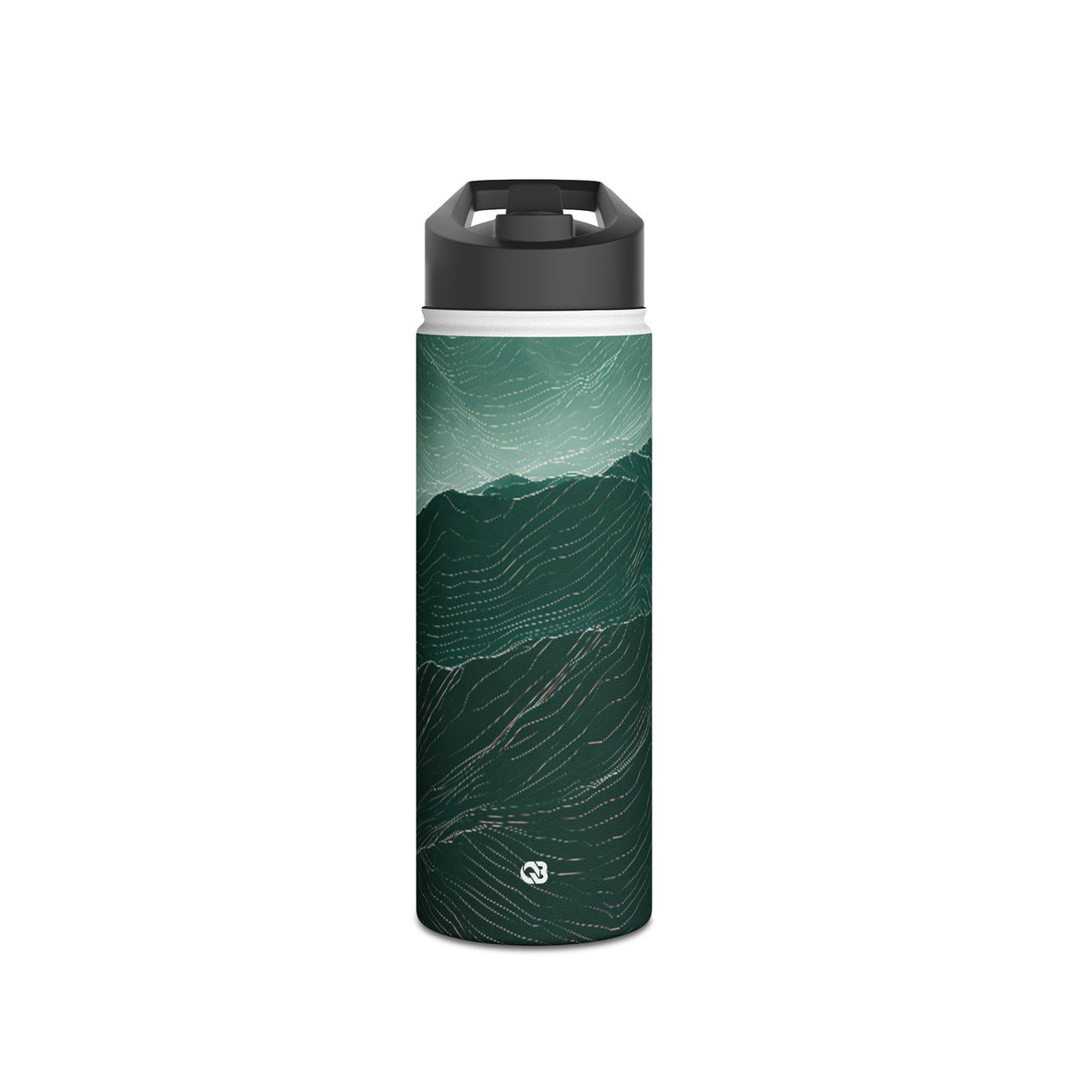 Alpine Mist · Insulated Water Bottle · Green
