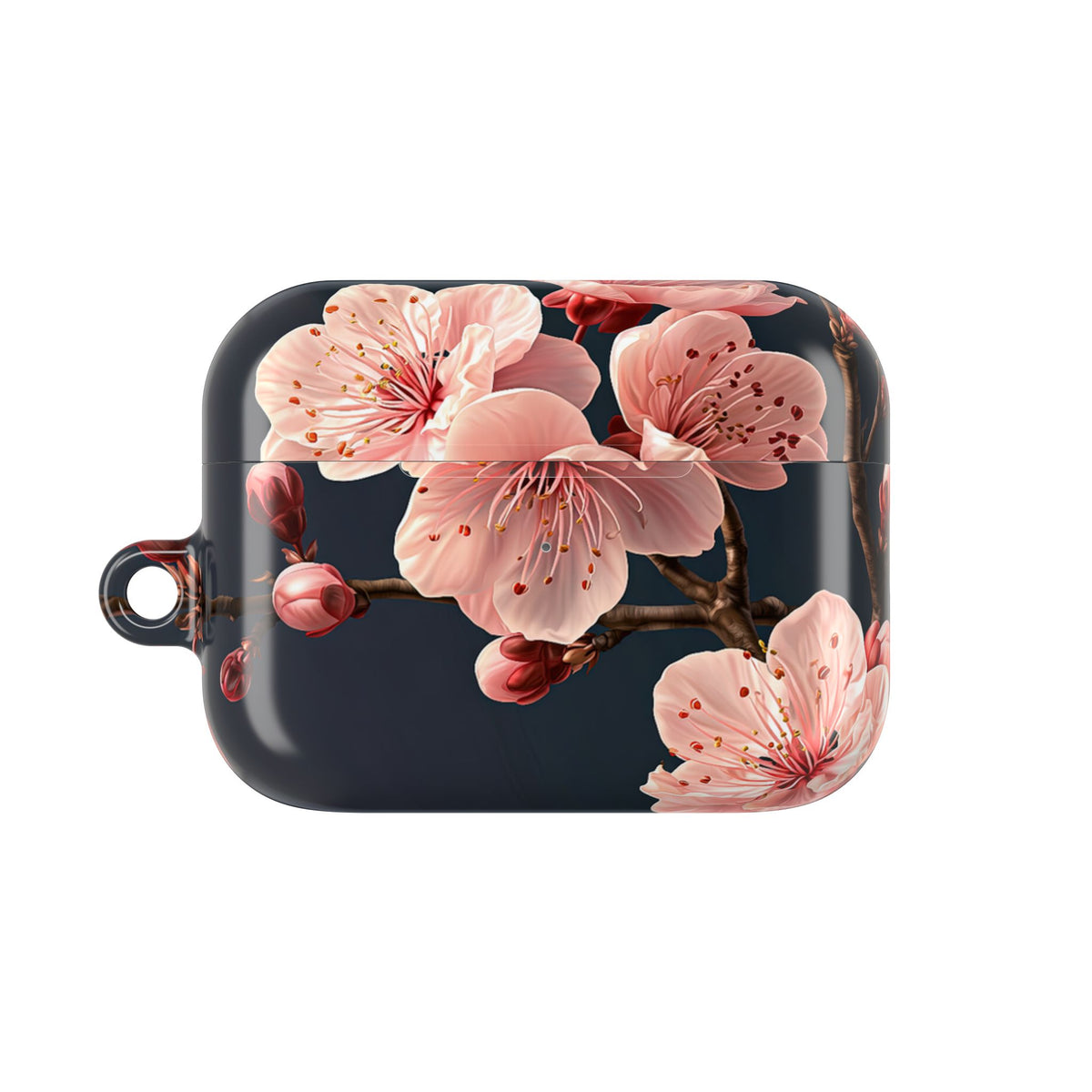 Midnight Sakura Bloom · Hard Case for AirPods & AirPods Pro · Pink