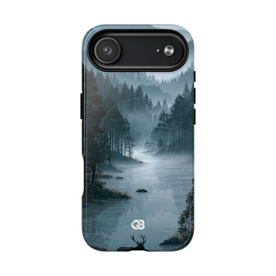 Silent Nordic Fjord · Tough 2.0 Magnetic Phone Case for iPhone · Blue