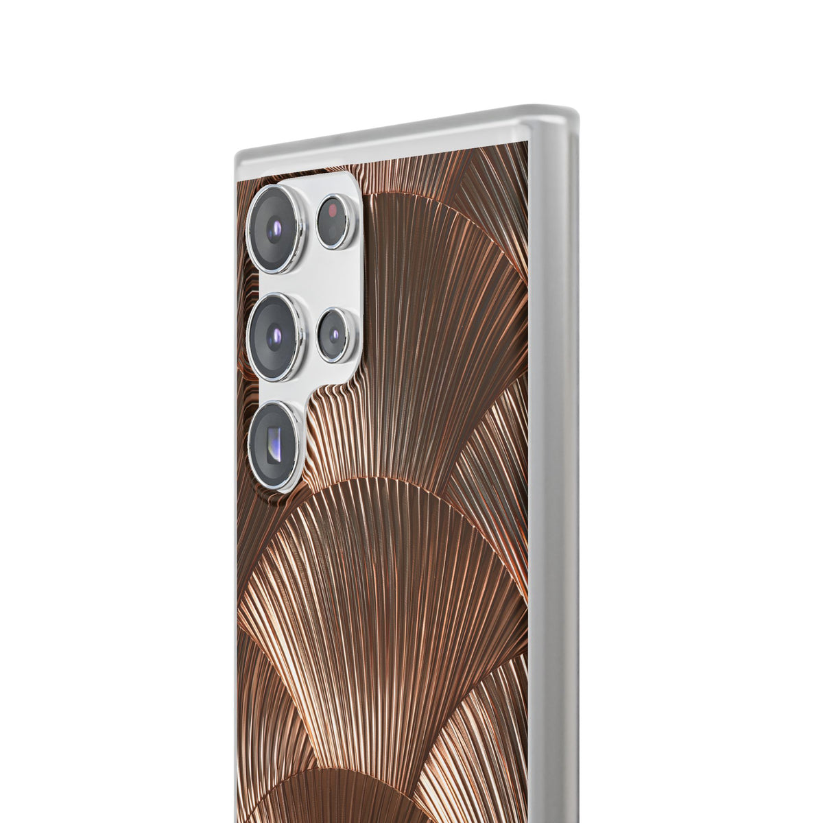 Rose Gilded Fan · Lite Phone Case for Samsung · Gold