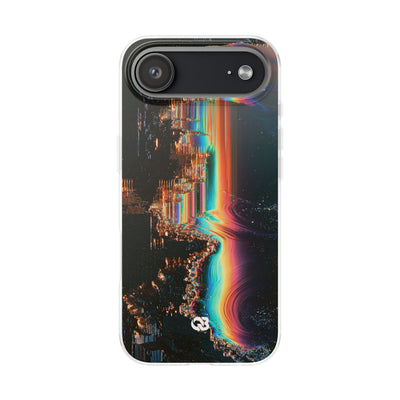 Prismatic Circuit · Lite Phone Case for iPhone ·  Black