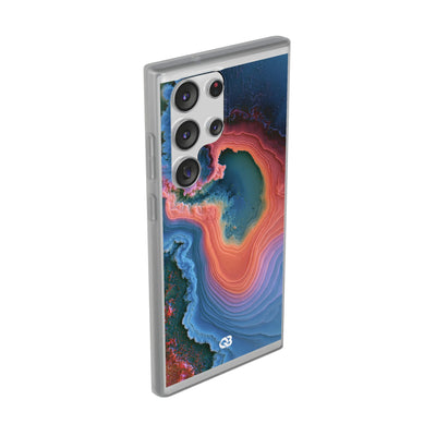 Luminous Resonance · Lite Phone Case for Samsung · Blue