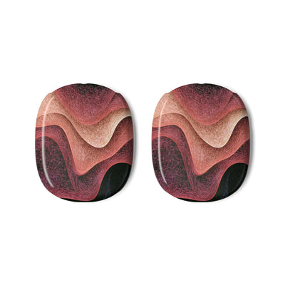Rose Contour Waves · Hard Case for AirPods Max · Pink
