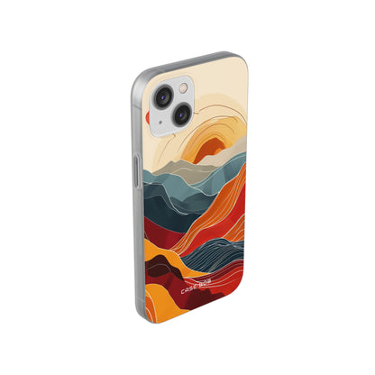 Sunlit Ridges iPhone 14 Case - Soft