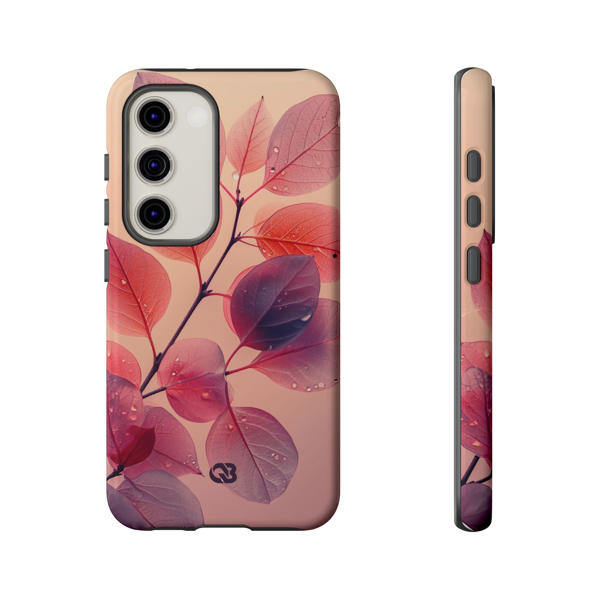 Dewy Magenta Foliage · Tough Phone Case for Samsung