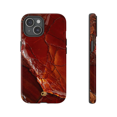 Amber Embrace · Tough Phone Case for iPhone · Brown