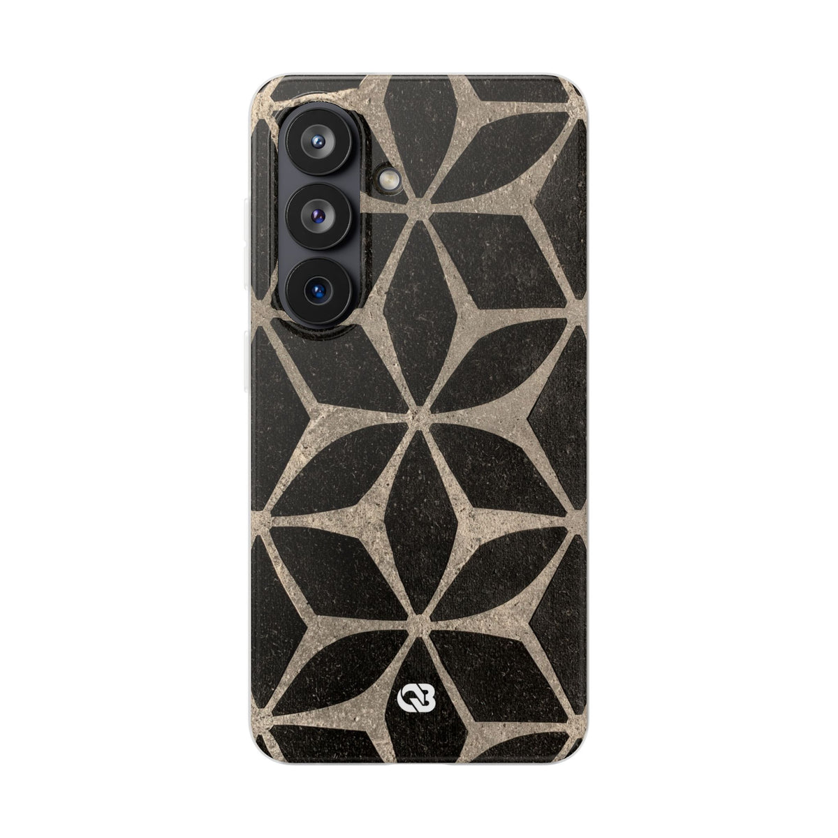 Concrete Mosaic Star · Lite Phone Case for Samsung · Black