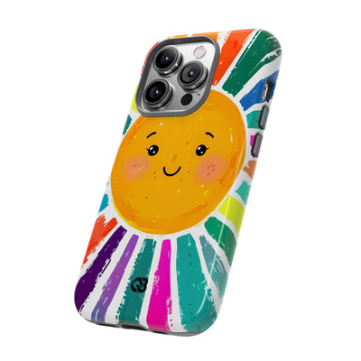 Vibrant Solar Smile · Tough Phone Case for iPhone